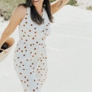 Carly Jean polkadot romper